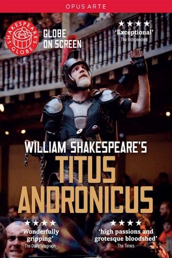 Poster of Titus Andronicus - Live at Shakespeare's Globe