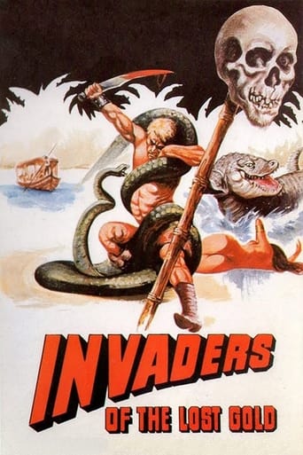 Poster of Invaders of the Lost Gold