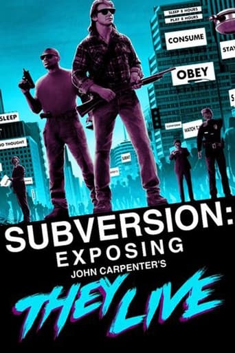 Poster of Subversion: Exposing John Carpenter's They Live