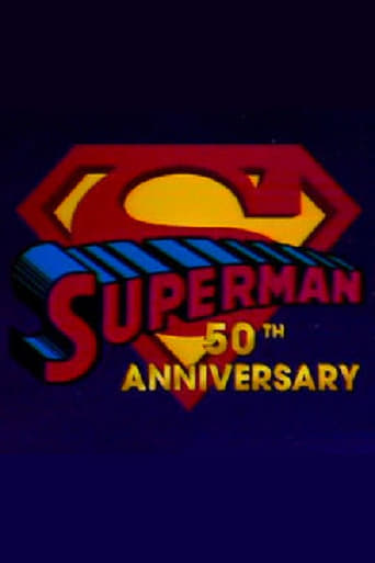 Poster of Superman's 50th Anniversary: A Celebration of the Man of Steel