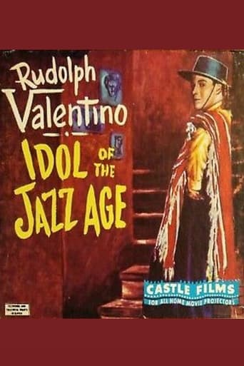 Poster of Rudolph Valentino - Idol of the Jazz Age