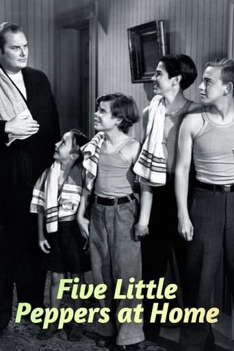 Poster of Five Little Peppers at Home