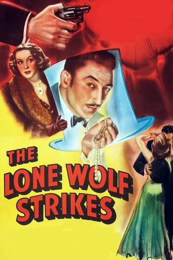 Poster of The Lone Wolf Strikes