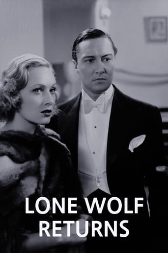 Poster of The Lone Wolf Returns