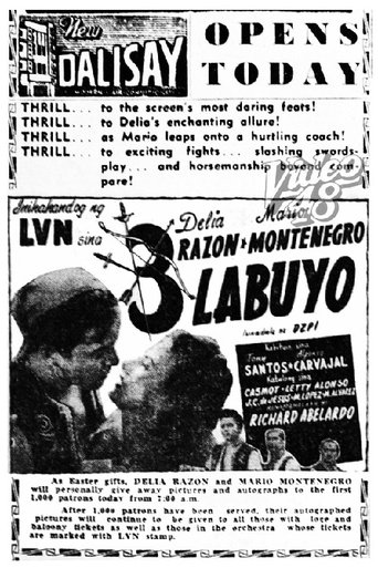 Tatlong Labuyo Poster of Tatlong Labuyo