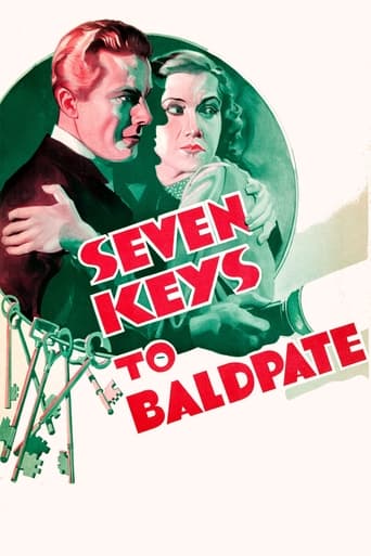 Poster of Seven Keys to Baldpate