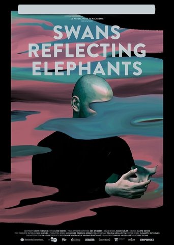 Swans Reflecting Elephants Poster of Swans Reflecting Elephants