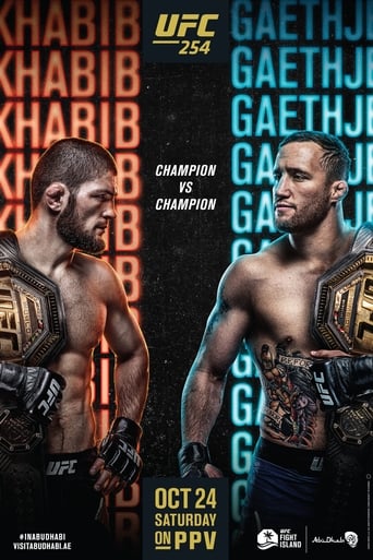 Poster of UFC 254: Khabib vs. Gaethje