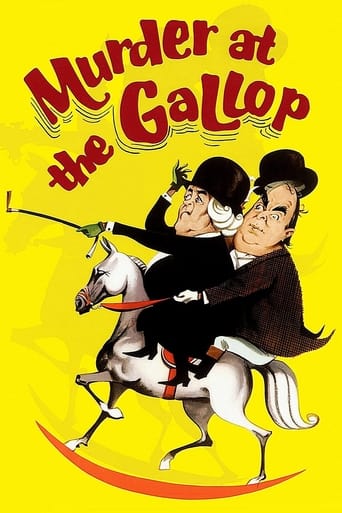 Poster of Murder at the Gallop