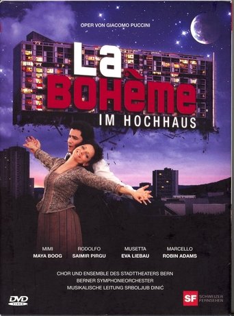 Poster of 'La Bohème' im Hochhaus