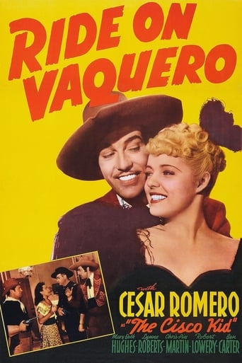 Poster of Ride on Vaquero
