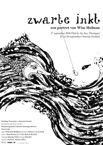 Poster of Zwarte Inkt, een Portret van Wim Hofman