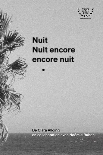 Poster of Nuit. Nuit encore, encore nuit