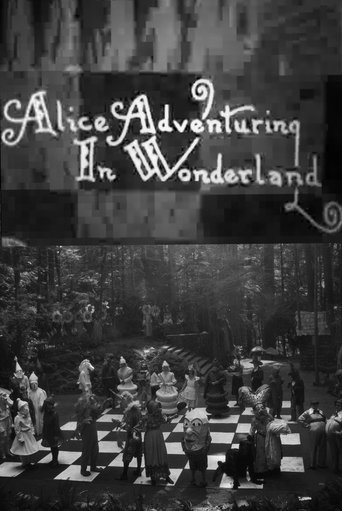 Poster of Alice Adventuring in Wonderland