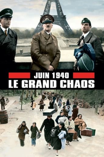 Poster of June 1940, the Great Chaos
