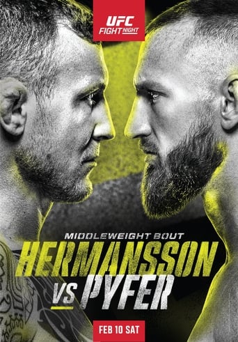 Poster of UFC Fight Night 236: Hermansson vs. Pyfer