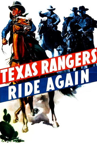Poster of The Texas Rangers Ride Again