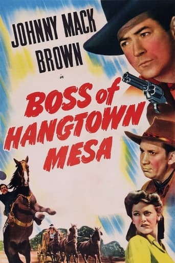 Poster of Boss of Hangtown Mesa