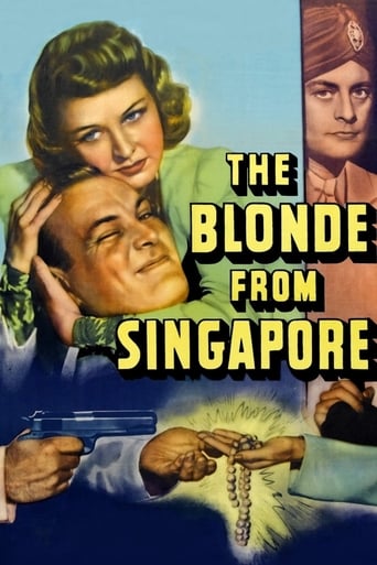 Poster of The Blonde from Singapore