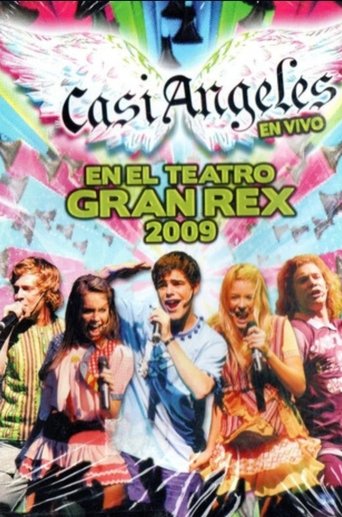 Poster of “Casi Ángeles” in the Gran Rex Theater 2009