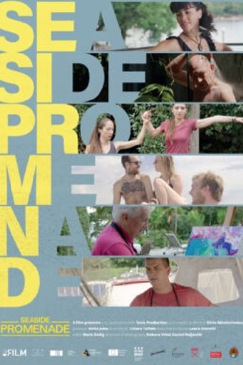 Seaside Promenade Poster of Seaside Promenade
