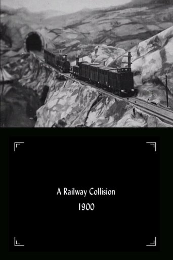 A Railway Collision Poster of A Railway Collision