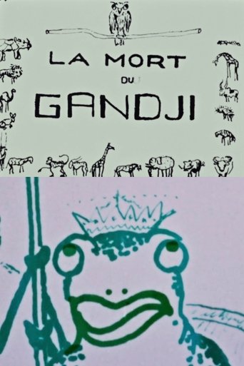 Poster of The Death of Gandji