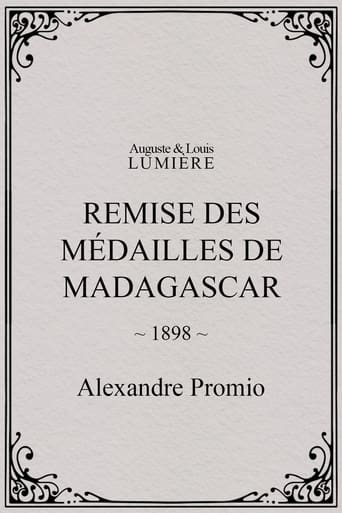 Poster of Remise des médailles de Madagascar