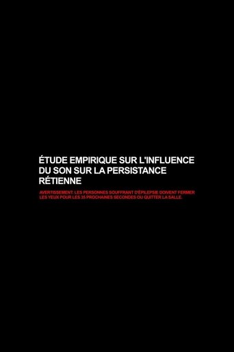 Poster of Empirical Study on the Influence of Sound on the Persistence of Vision