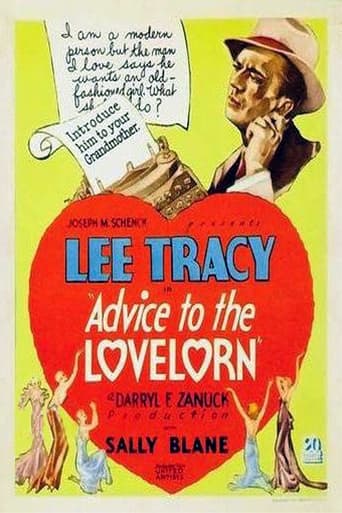 Poster of Advice to the Lovelorn