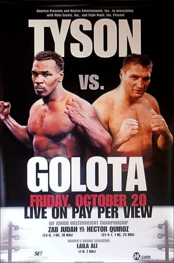 Poster of Mike Tyson vs Andrew Golota