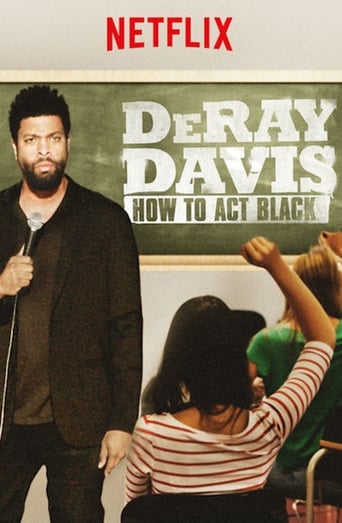 Poster of DeRay Davis: How to Act Black
