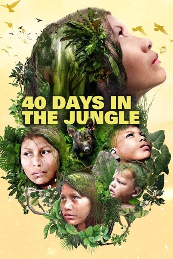 Poster of 40 Days Lost in the Jungle