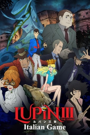 Poster of Lupin the Third: Italian Game