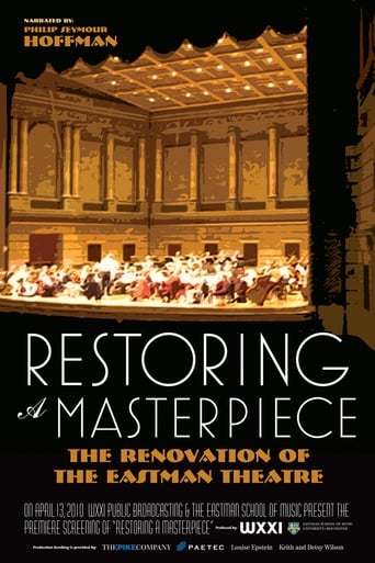 Poster of Restoring a Masterpiece: The Renovation of Eastman Theatre