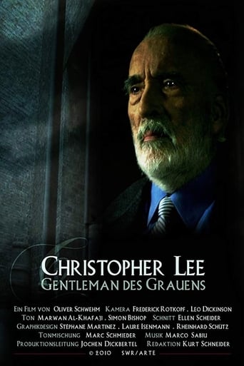Poster of Christopher Lee - Gentleman des Grauens