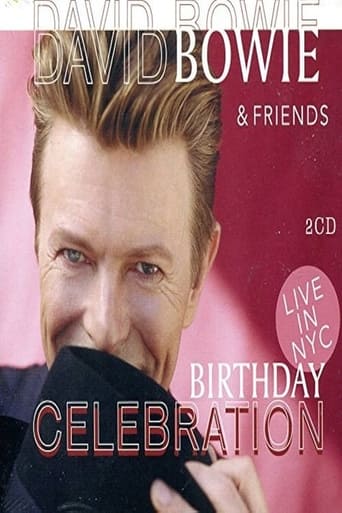 Poster of David Bowie & Friends Birthday Celebration