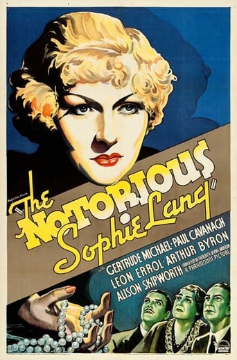 Poster of The Notorious Sophie Lang