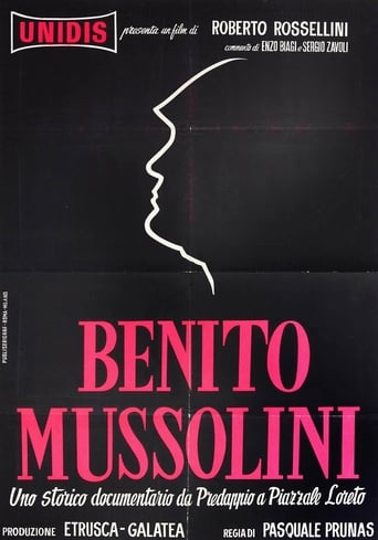 Poster of Benito Mussolini