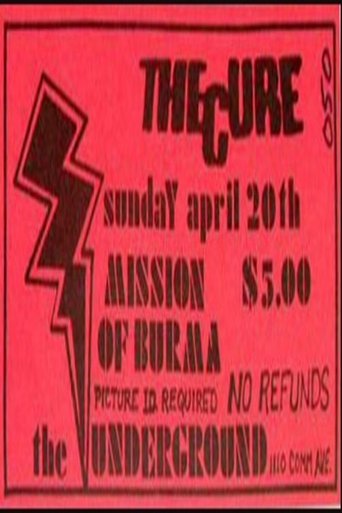 Poster of The Cure - Boston Underground