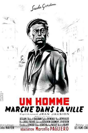 Poster of A Man Walks in the City