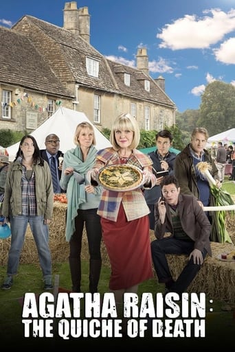 Poster of Agatha Raisin and the Quiche of Death