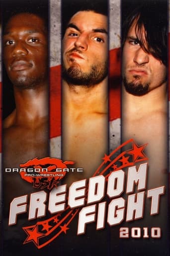 Poster of Dragon Gate USA Freedom Fight 2010
