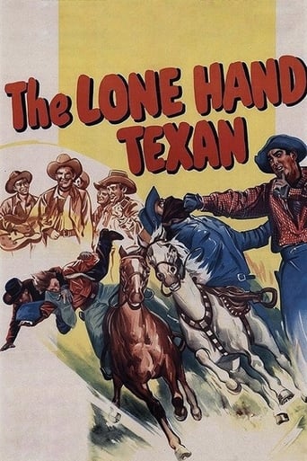 Poster of The Lone Hand Texan