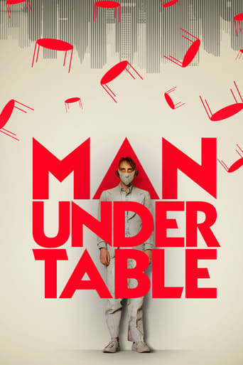Poster of Man Under Table