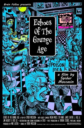 Poster of Echoes of the Grunge Age