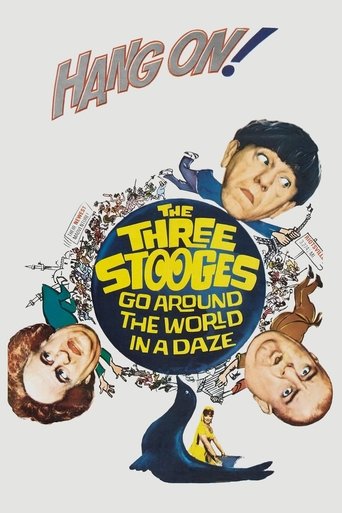 Poster of The Three Stooges Go Around the World in a Daze