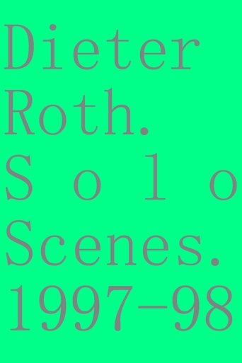 Poster of Dieter Roth. Solo Scenes. 1997-98