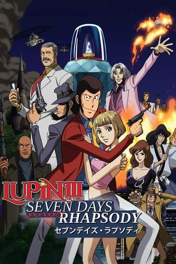 Poster of Lupin the Third: Seven Days Rhapsody