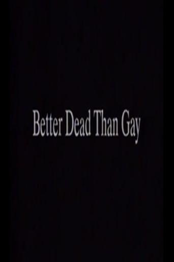 Better Dead Than Gay Poster of Better Dead Than Gay